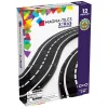 MAGNA-TILES® XTRAS: Roads 12-Piece Magnetic Construction Set, The ORIGINAL Magnetic Building Brand