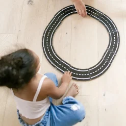 MAGNA-TILES® XTRAS: Roads 12-Piece Magnetic Construction Set, The ORIGINAL Magnetic Building Brand