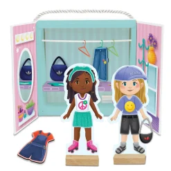 Magnetic Dress Up: Fashion Friends Playset