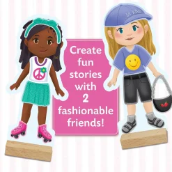 Magnetic Dress Up: Fashion Friends Playset