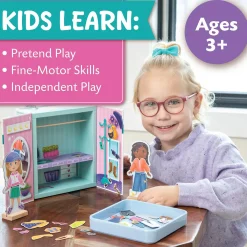Magnetic Dress Up: Fashion Friends Playset