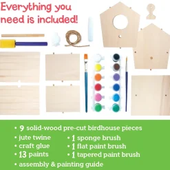 Make Your Own Birdhouse Craft