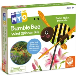 Make Your Own Bumble Bee Wind Spinner Craft Kit