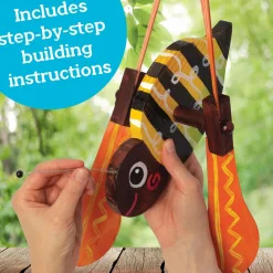 Make Your Own Bumble Bee Wind Spinner Craft Kit