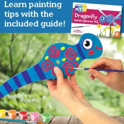 Make Your Own Dragonfly Wind Spinner Craft Kit