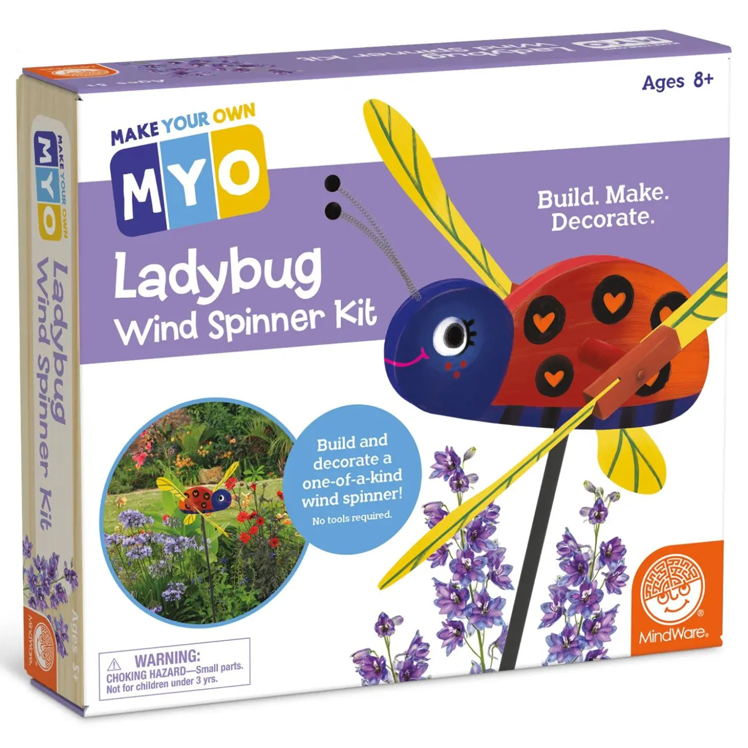 Make Your Own Ladybug Wind Spinner Craft Kit
