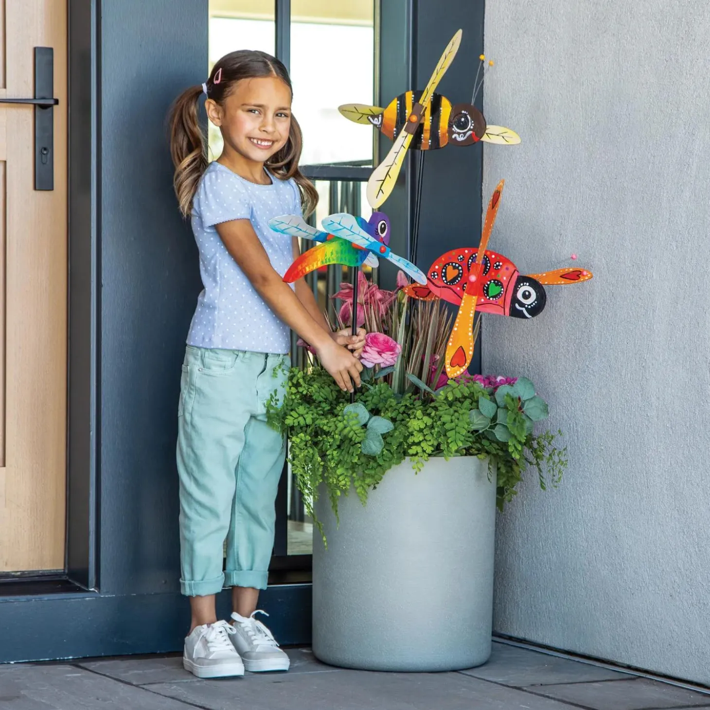 Make Your Own Ladybug Wind Spinner Craft Kit