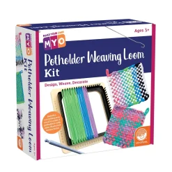 Make Your Own Potholder Weaving Loom Kit