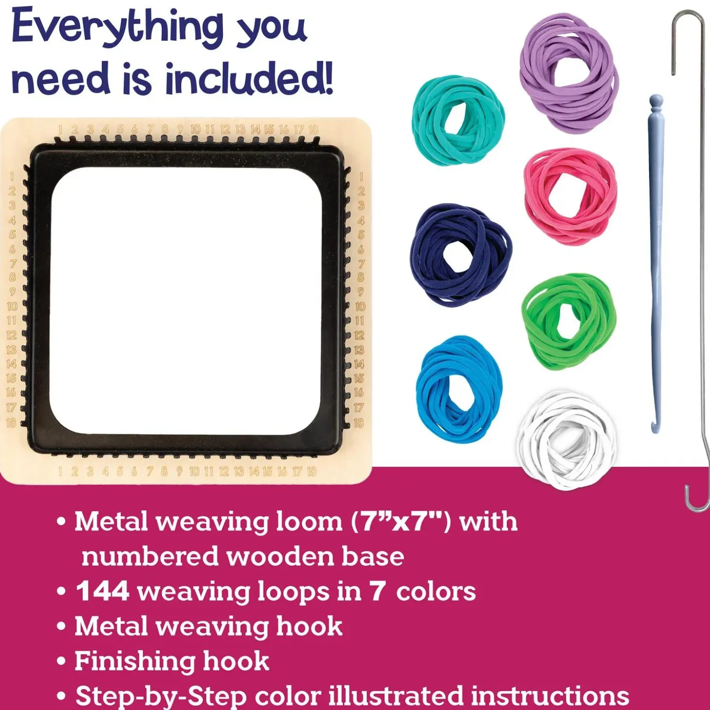Make Your Own Potholder Weaving Loom Kit