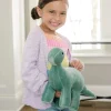 Manhattan Toy Velveteen Dino Jade Brontosaurus Stuffed Animal