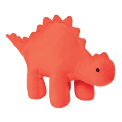 Manhattan Toy Velveteen Dino Coral Stegosaurus Stuffed Animal