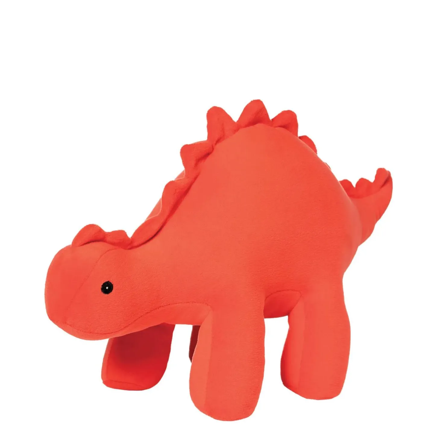 Manhattan Toy Velveteen Dino Coral Stegosaurus Stuffed Animal