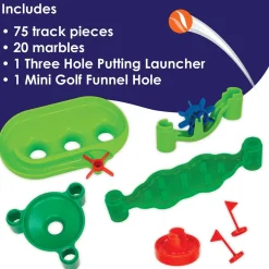 Marble Run Mini Golf Building Toys Set