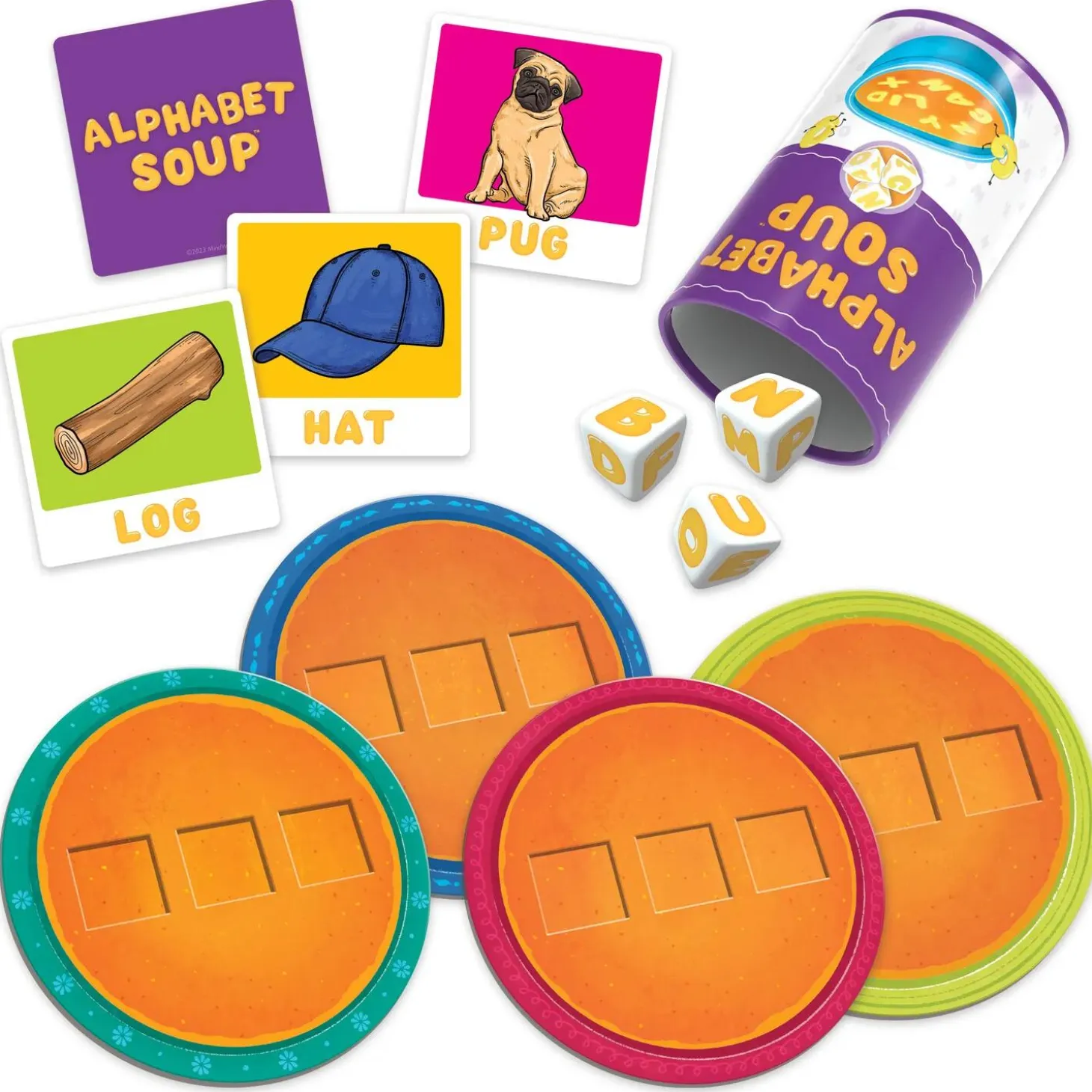 Math Sandwich & Alphabet Soup Games: Set of 2