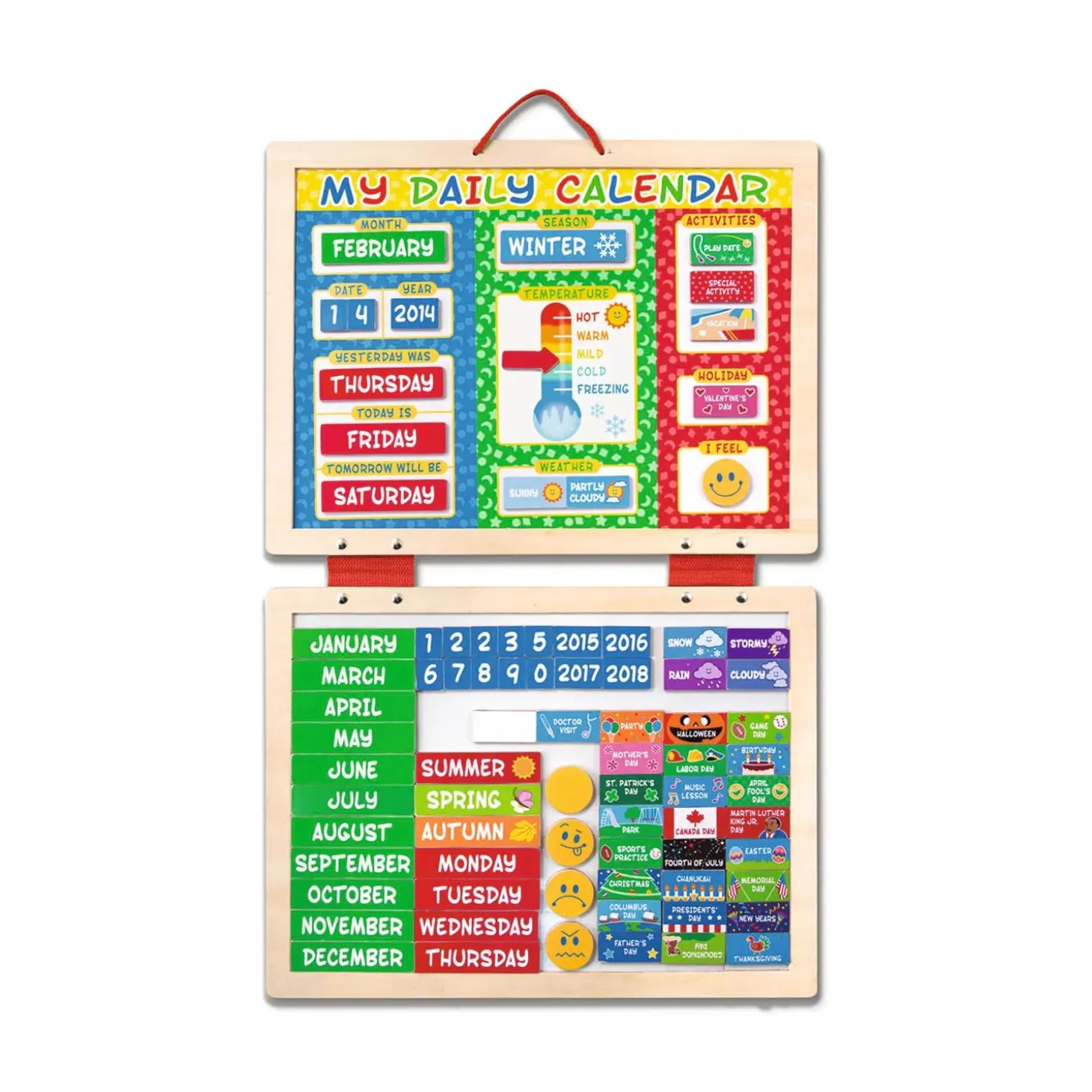 Melissa & Doug My Magnetic Daily Calendar
