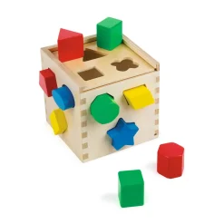 Melissa & Doug Shape Sorting Cube Classic Toy