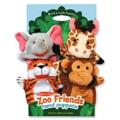 Melissa & Doug® - Zoo Friends Hand Puppets