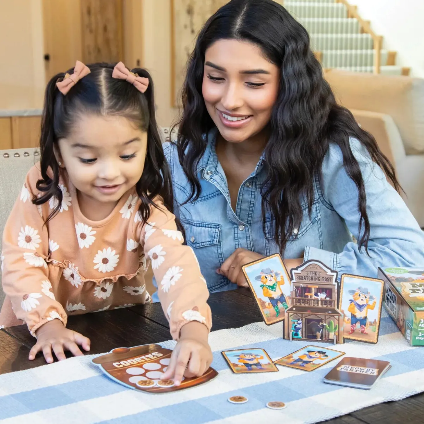 Meowdy Partner Peaceable Kingdom Matching Game