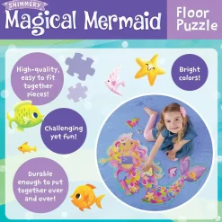 Mermaid Floor Puzzle