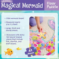 Mermaid Floor Puzzle