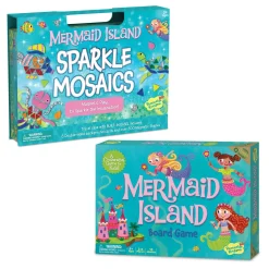 Mermaid Island Game and Sparkle Mosaics with FREE Diary