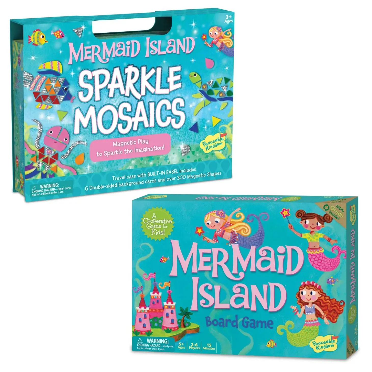 Mermaid Island Game and Sparkle Mosaics with FREE Diary