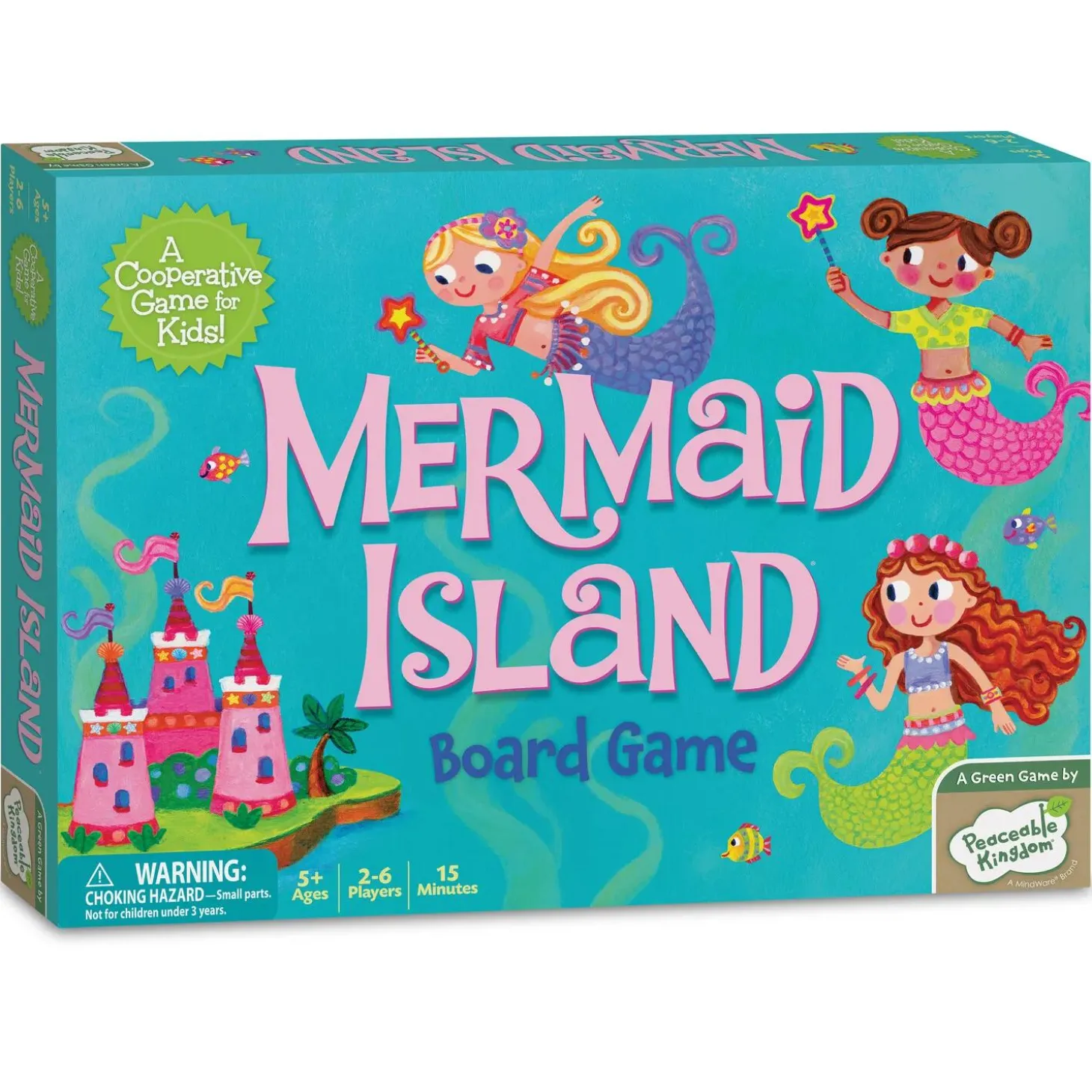 Mermaid Island Peaceable Kingdom Cooperative Board Game