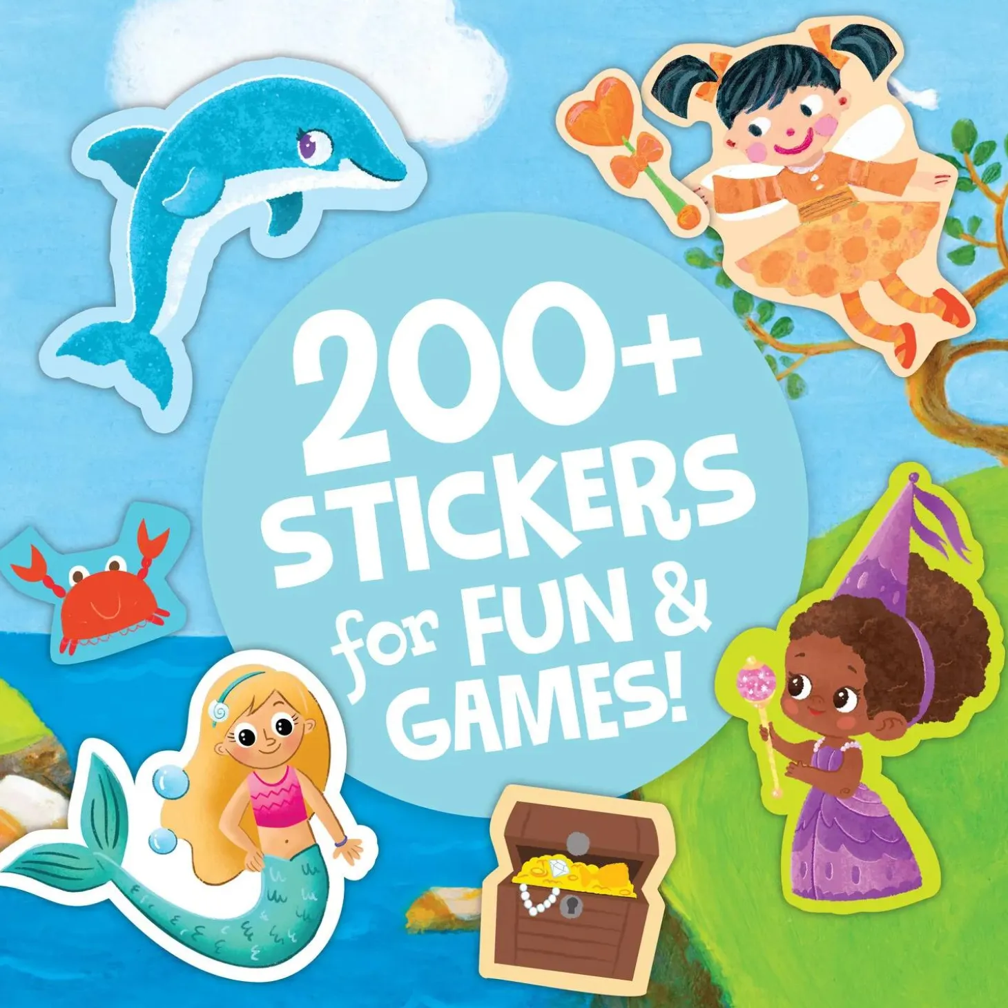 Mermaid, Princess & Fairy Friends Sticker Activity Book