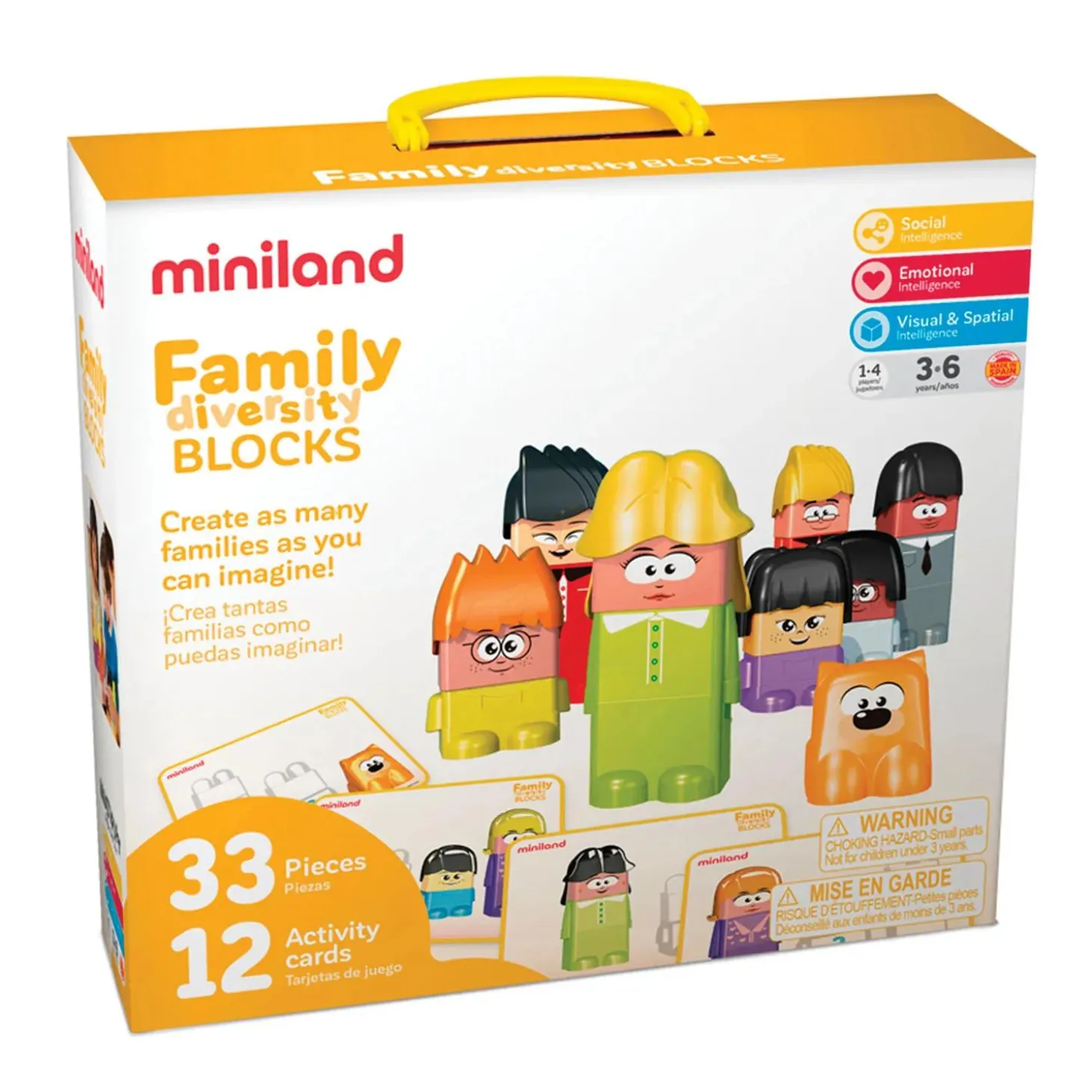 Miniland: Educational Family Diversity Blocks
