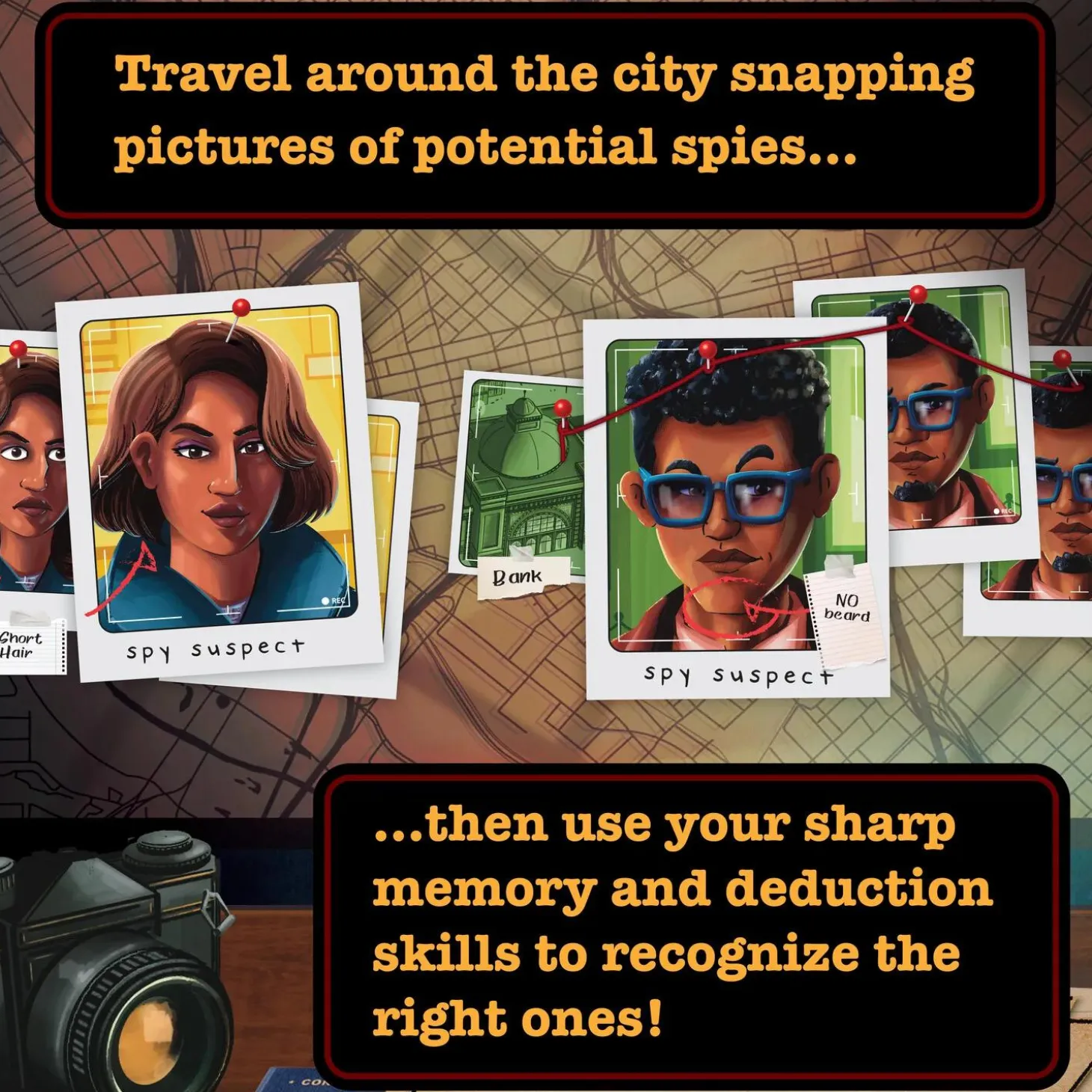 Mission: Spy Detective Board Game