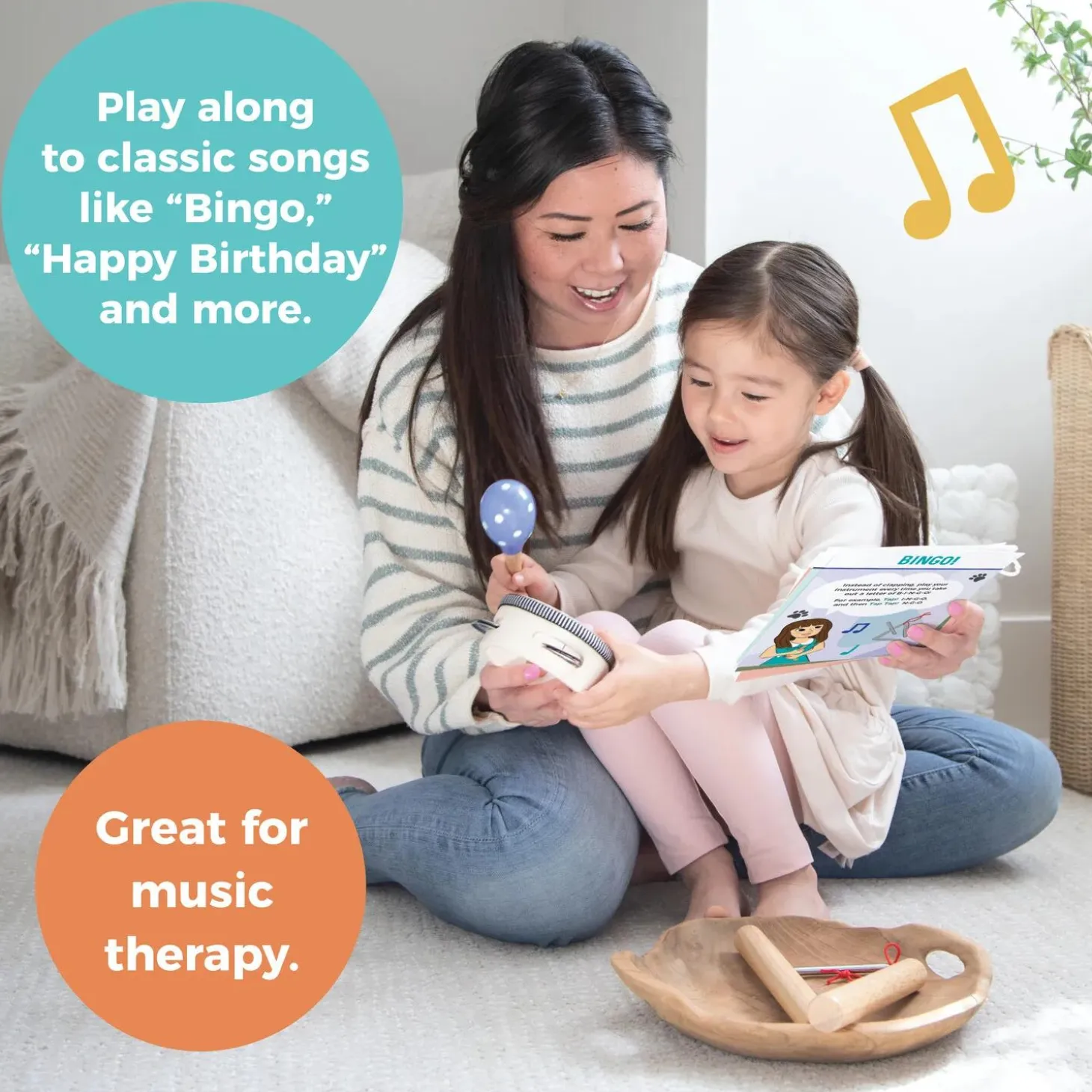 Music Jam with Ms. Sarah Jane Music Activity Set