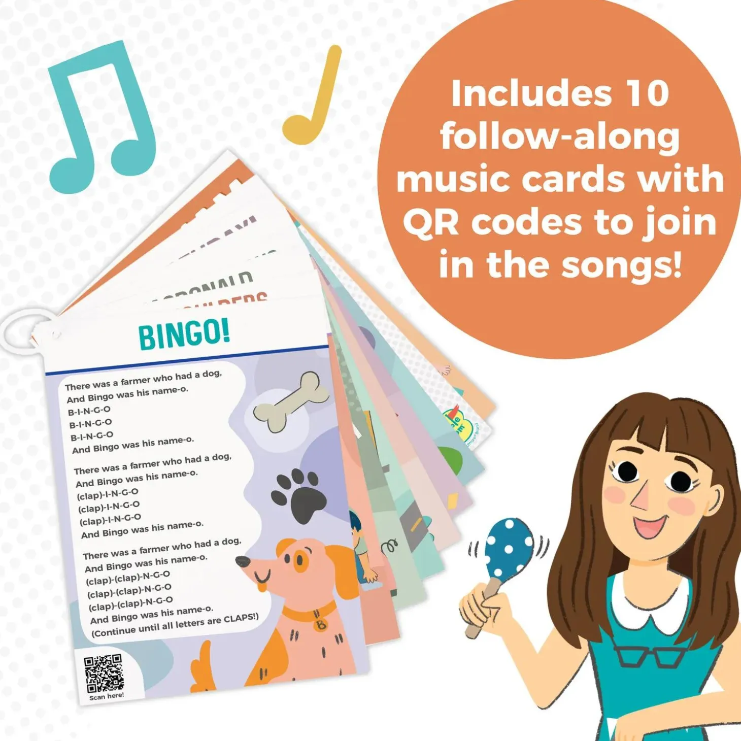 Music Jam with Ms. Sarah Jane Music Activity Set