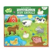 My First Wooden Farm Animal Puzzle for Toddlers Ages 2+ – Chunky 8-Piece Preschool Learning Toy