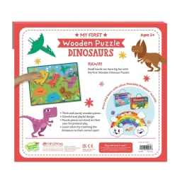 My First Wooden Puzzle: Dinosaurs