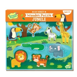 My First Wooden Puzzle: Jungle