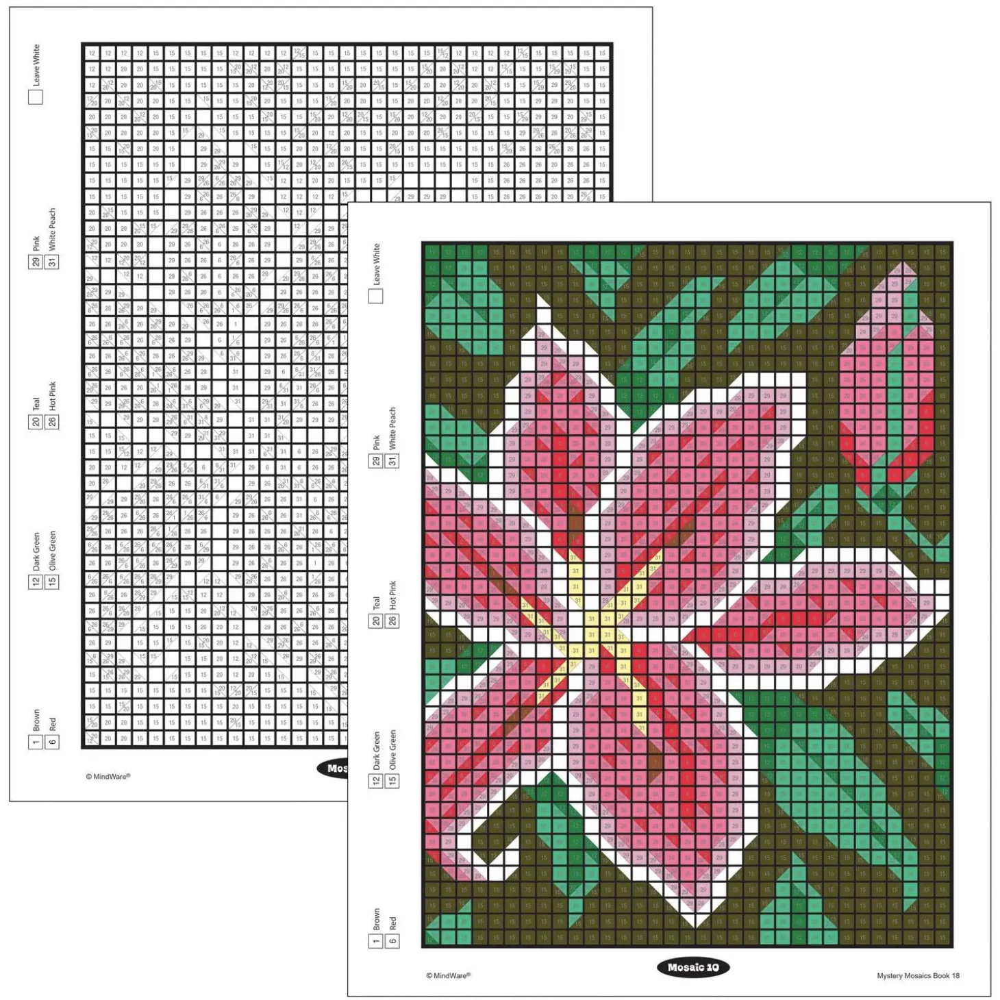 Mystery Mosaics Book 18