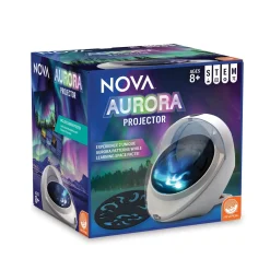 NOVA Aurora Projector – Northern Lights Room Light with STEM Poster