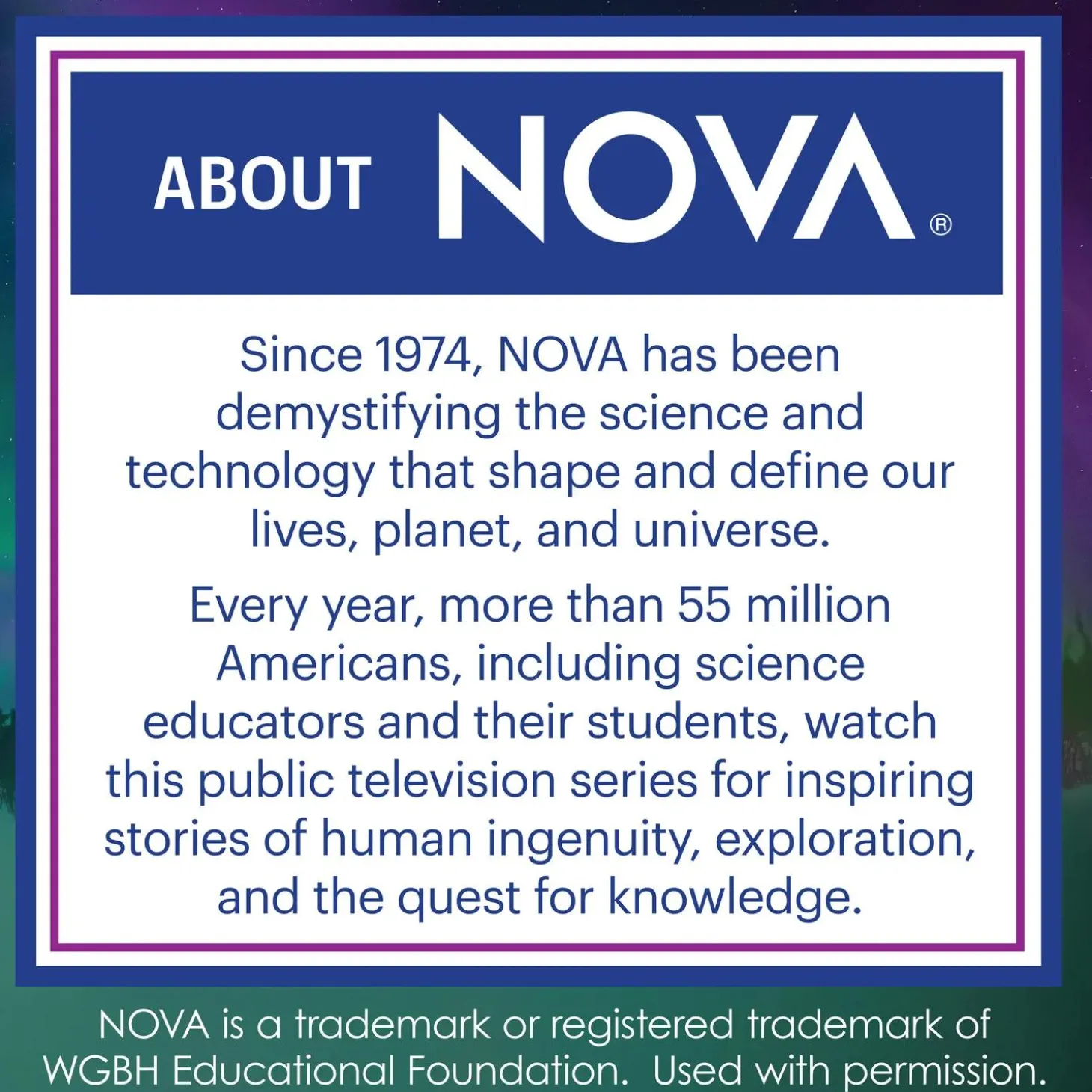 NOVA Aurora Projector – Northern Lights Room Light with STEM Poster