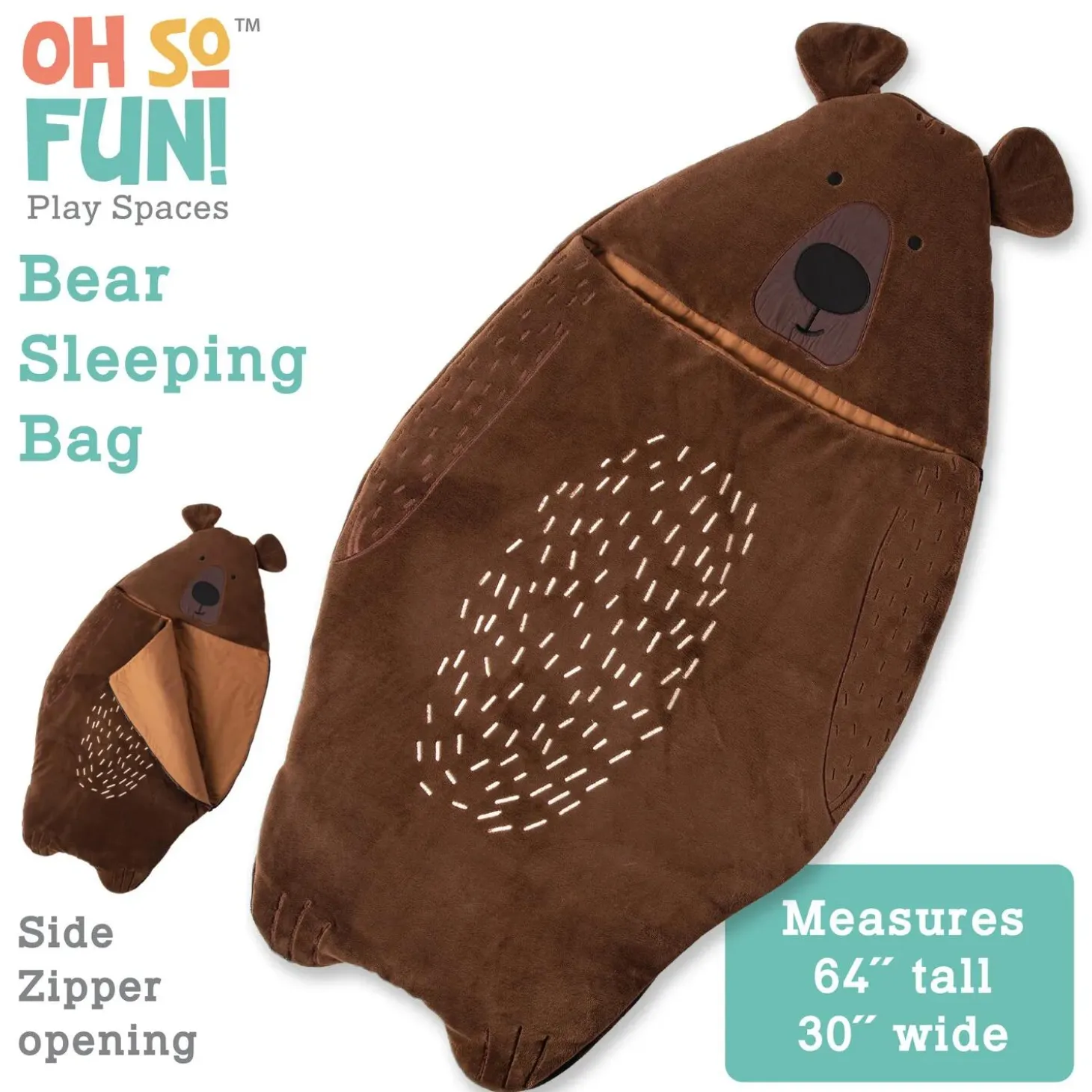 Oh So Fun! Bear Sleeping Bag