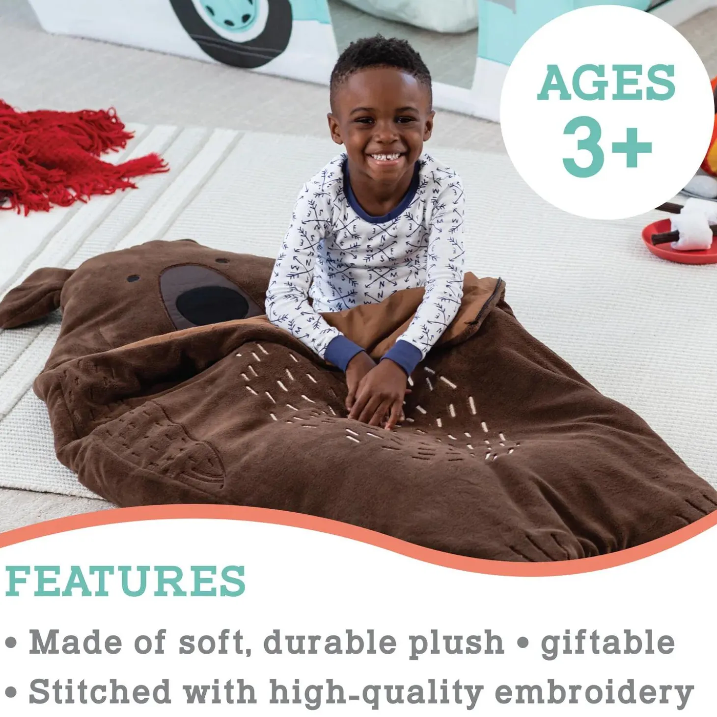 Oh So Fun! Bear Sleeping Bag