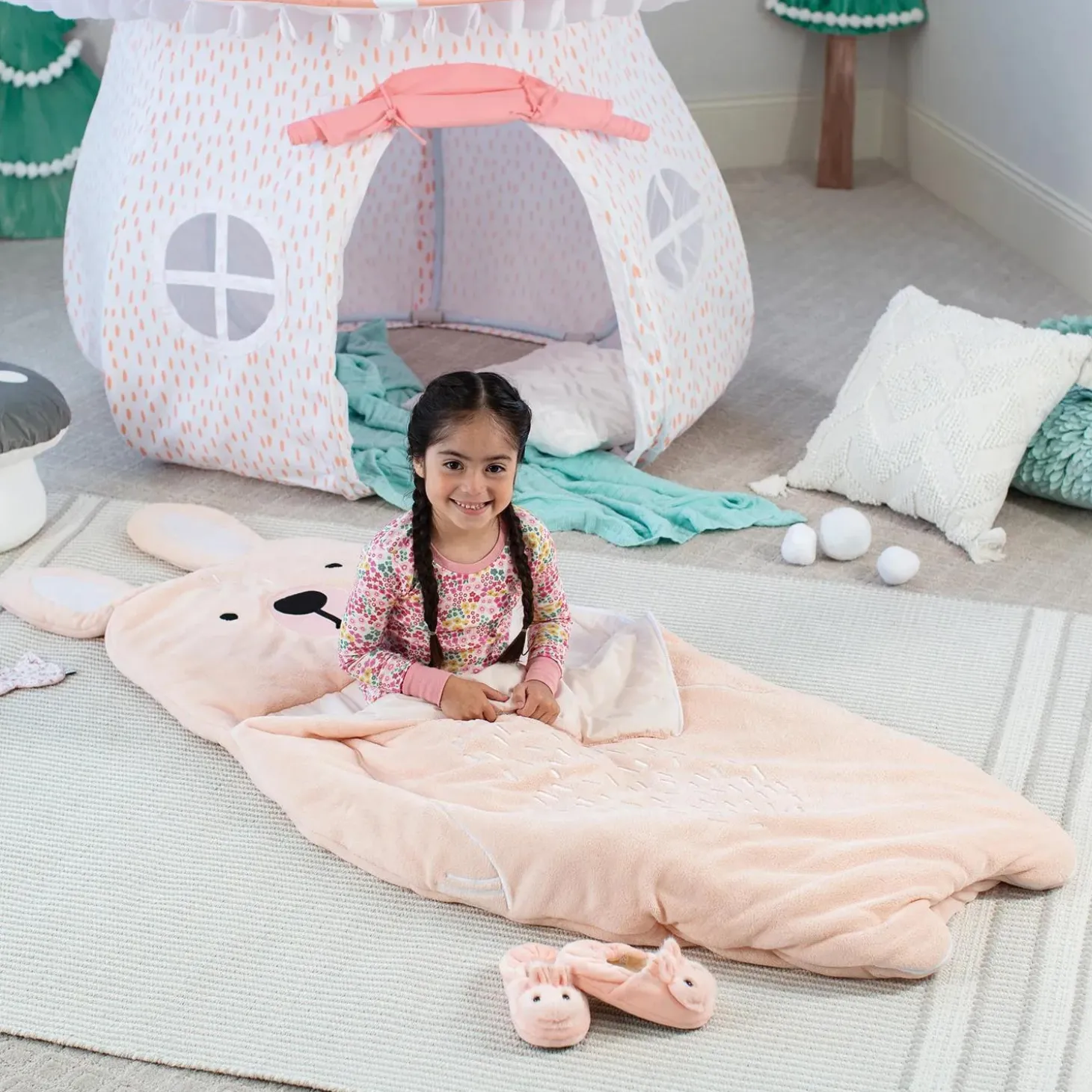 Oh So Fun! Bunny Sleeping Bag
