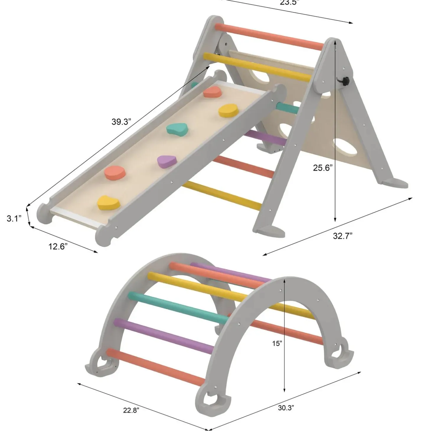 Oh So Fun! Deluxe Climb and Play Set