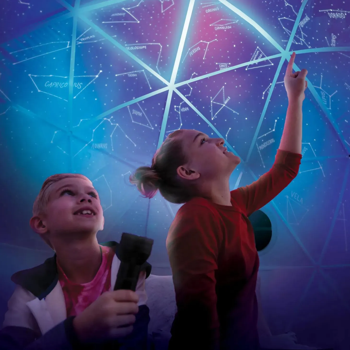 Oh So Fun! Deluxe Glow-in-the-Dark Space Fort