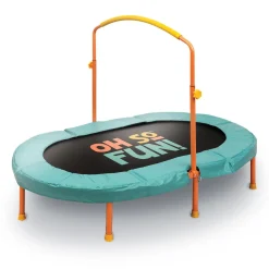Oh So Fun! Indoor Double Trampoline for Kids