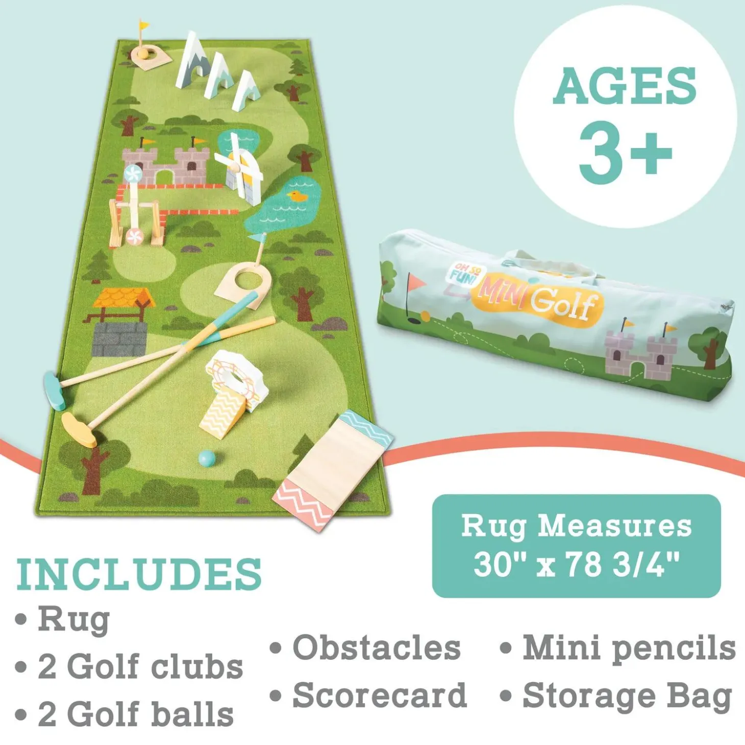 Oh So Fun! Mini Golf Set