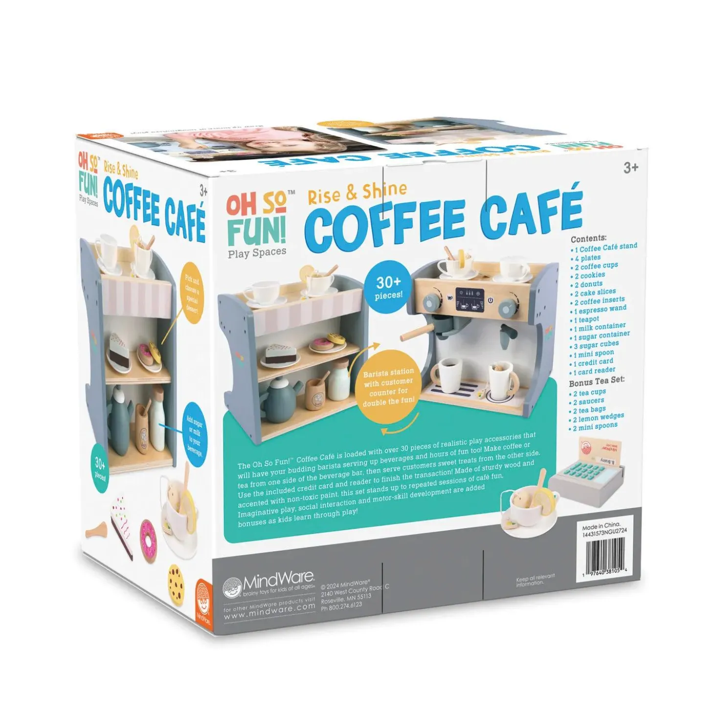 Oh So Fun! Rise & Shine Coffee Café Playset