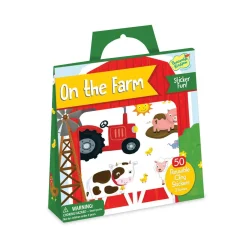 On The Farm Reusable Sticker Tote