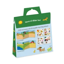 On The Farm Reusable Sticker Tote