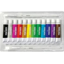 Ooly Paintology Acrylic Paint Set - Set of 12 Classic Colors