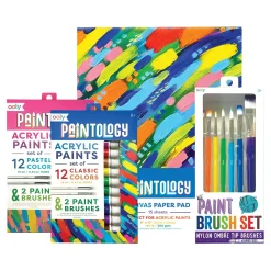 OOLY Paint Party Acrylics: Set of 4